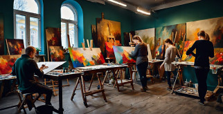 Мастер-классы по рисованию в СПб: откройте свой творческий потенциал в Студии живописи «Воздух» в Санкт-Петербурге