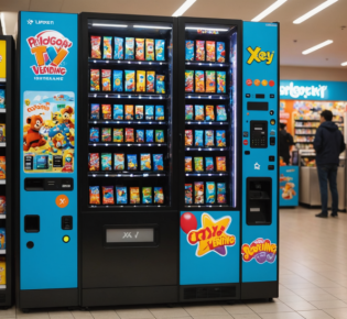 Автомат с игрушками XY Vending: инновационное решение для бизнеса в России