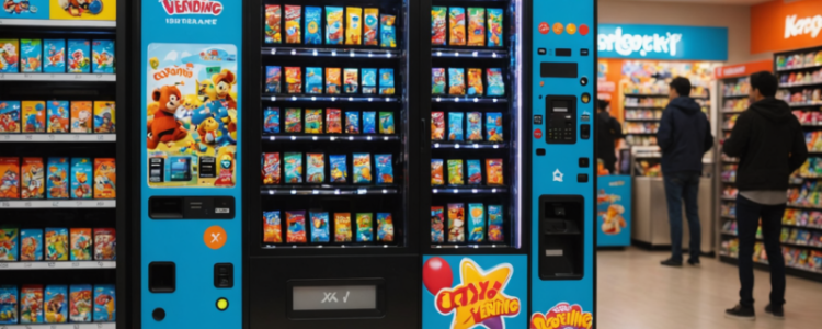 Автомат с игрушками XY Vending: инновационное решение для бизнеса в России