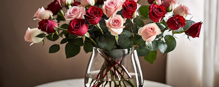 Доставка свежесрезанных роз недорого в Уфе
